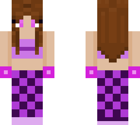 my new skin. purple girl