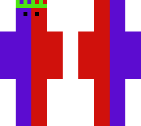red blue