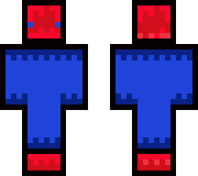 simple blue/red skin
