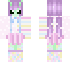 alien girl big skirt