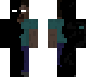blacked out herobrine