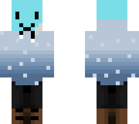 cyan blob