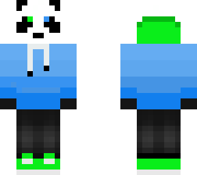 panda karma azul