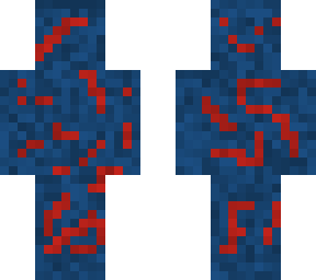 red blue