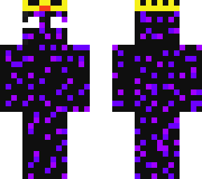 glitched full black noli skin