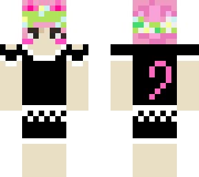 koby in a maid dress with cat ears and tail