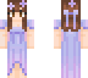 lavender dress - april