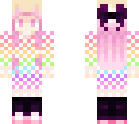 pink lemonade (dark bow)