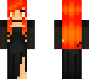 red hair goth