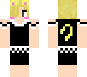 sanji in a maid dress with cat ears and tail