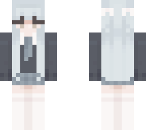 school girl (blue)