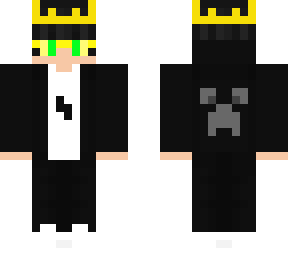 skin with glasses