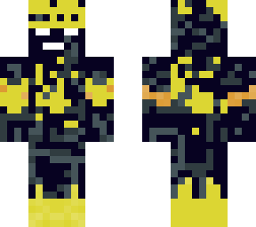 wither skeleton in damaged gold