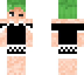 zoro in a maid dress