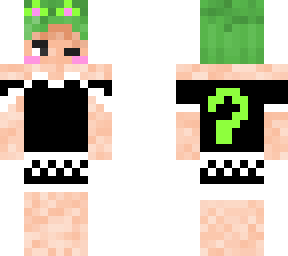 zoro in a maid dress with cat ears and tail