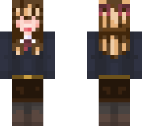 :p girl brown and bleached hair alt