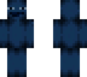 blue, following eyes