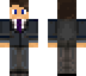 cool guy with purple tie