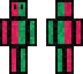 cyan/magenta outlined