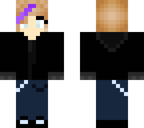 hope skin black hoodie