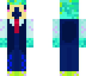 parrot in a suit
