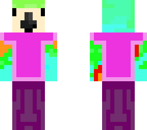 purple clothed parrot