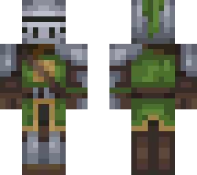 re-colored red silver knight paladin