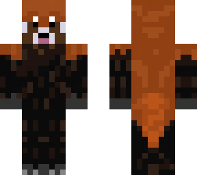 red panda + fuzzy + ears mod (tail and ear tips) (v1.1)