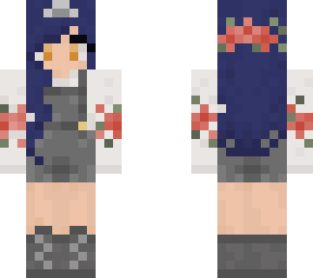 roses w overalls