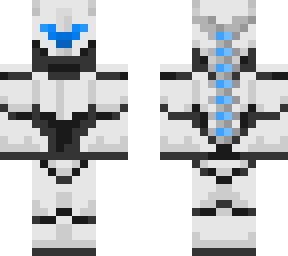 white psi visor armor