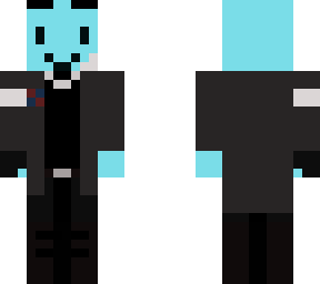 cyan blob