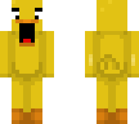 extremely surprised duck