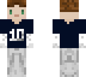 fixed! - navy blue boy jersey white undertop grey sweatpants eboy softie