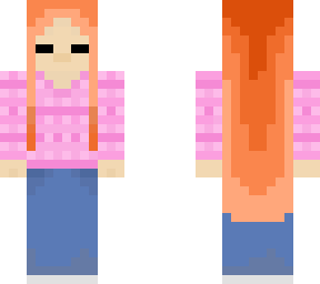 lady with pink sweat shirt.