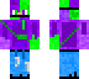 noname gamer green-purple