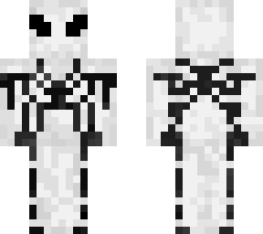 white and black