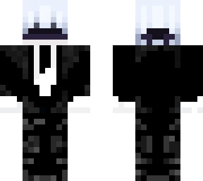 gojo in suit