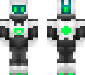 green robot