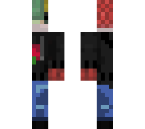 half skin for collab with cakecreeper