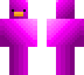 purple gradient duck