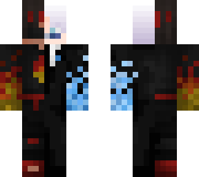 red and blue