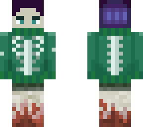 skeleton sweater