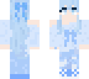 sky blue girly