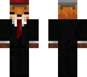 tuxedo fox