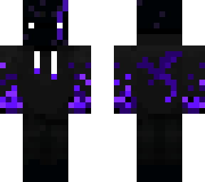 chill ender guy with white eyes