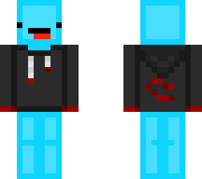 cool diamond guy wearing a cool black and red hoodie