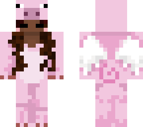 cute pig onsie girl