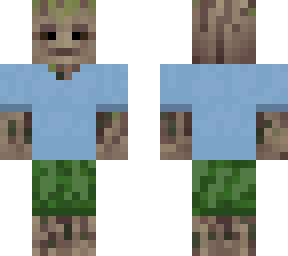 groot in casual clothes