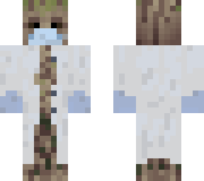 groot in real doctors outfit