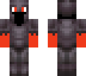 angry netherite armor guy
